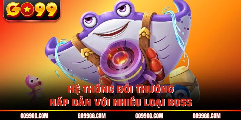 Jili Bắn Cá - Sảnh Game Thu Hút 10.000+ Người Mỗi Ngày 2 Hệ thống đổi thưởng hấp dẫn với nhiều loại boss